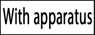 With apparatus